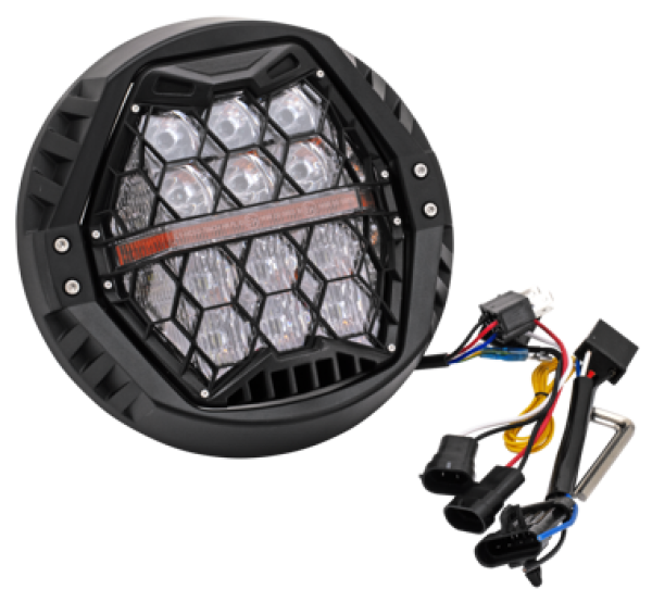 HONEYCOMB 7" LED SCHEINWERFEREINHEIT